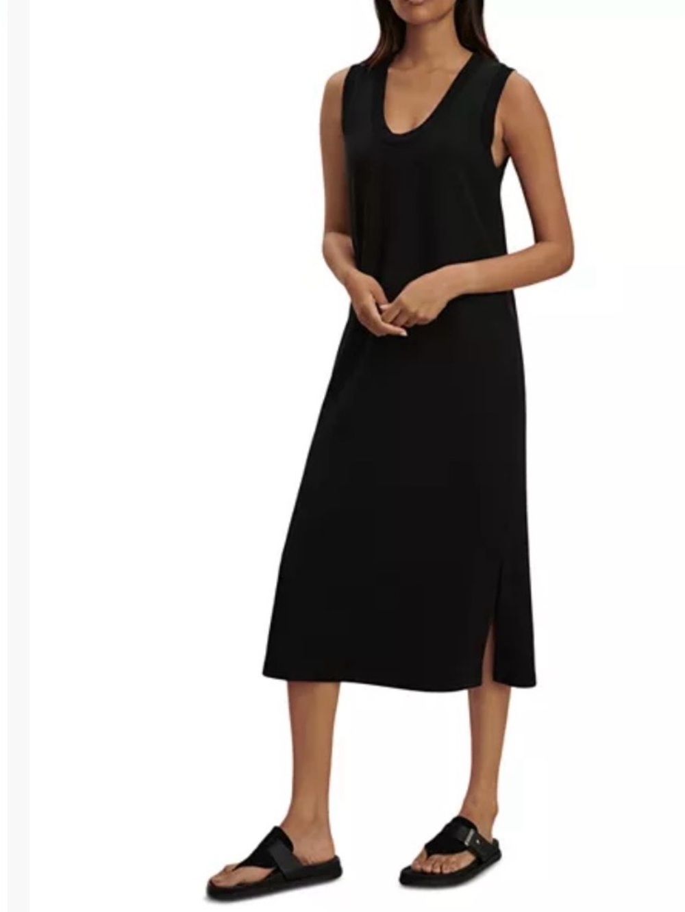 Varley Kyler Tank Midi Dress M